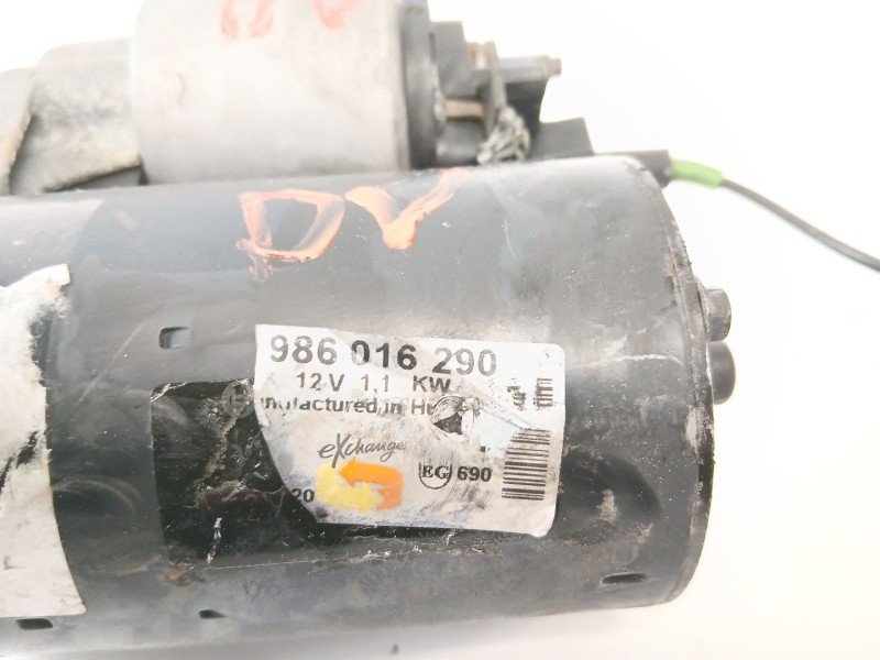 Recambio de motor arranque para seat leon (1m1) 1.6 16v referencia OEM IAM 986016290  