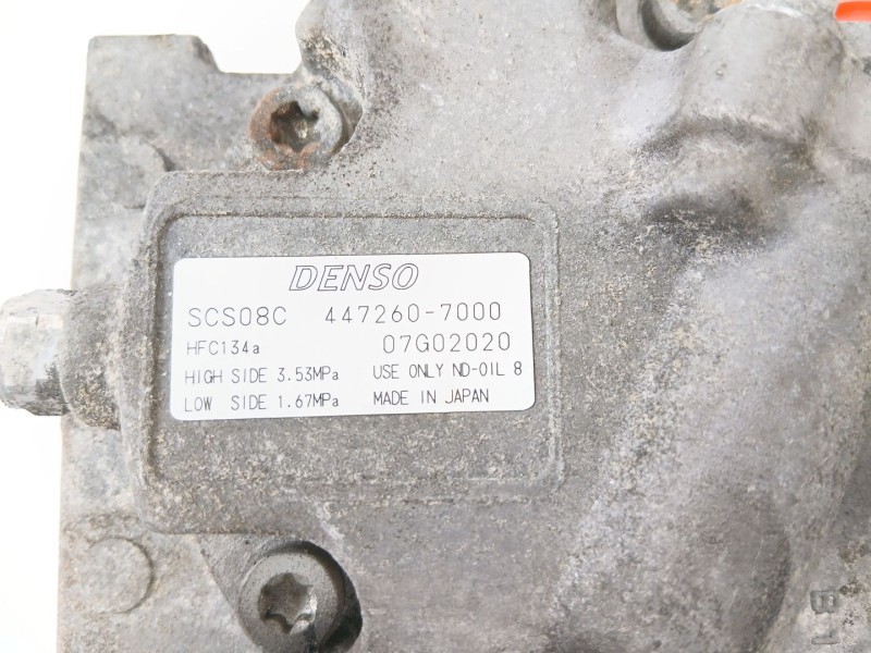 Recambio de compresor aire acondicionado para fiat doblo (119) 1.9 jtd cat referencia OEM IAM SCS08C  