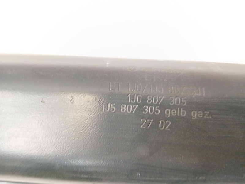 Recambio de refuerzo paragolpes trasero para seat leon (1m1) 1.6 16v referencia OEM IAM 1J0807305  