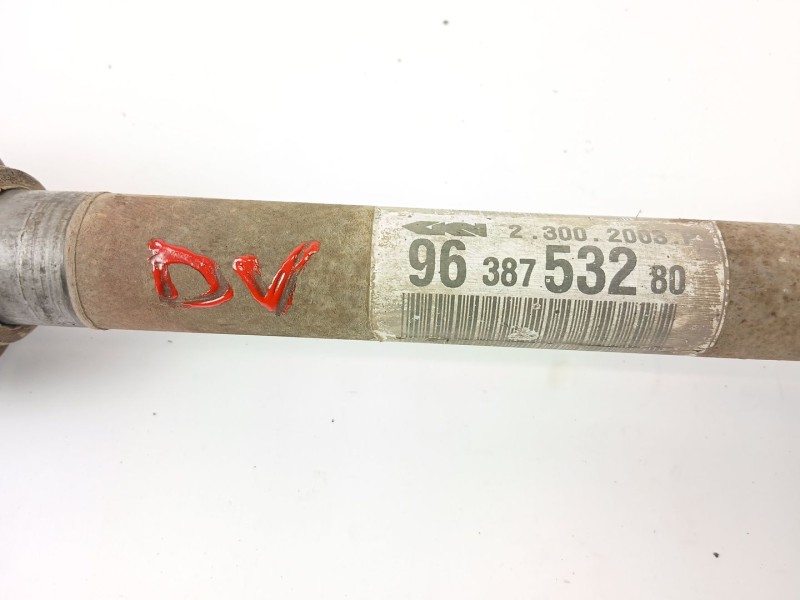 Recambio de transmision delantera izquierda para peugeot 206 sw x-line referencia OEM IAM 9638753280  