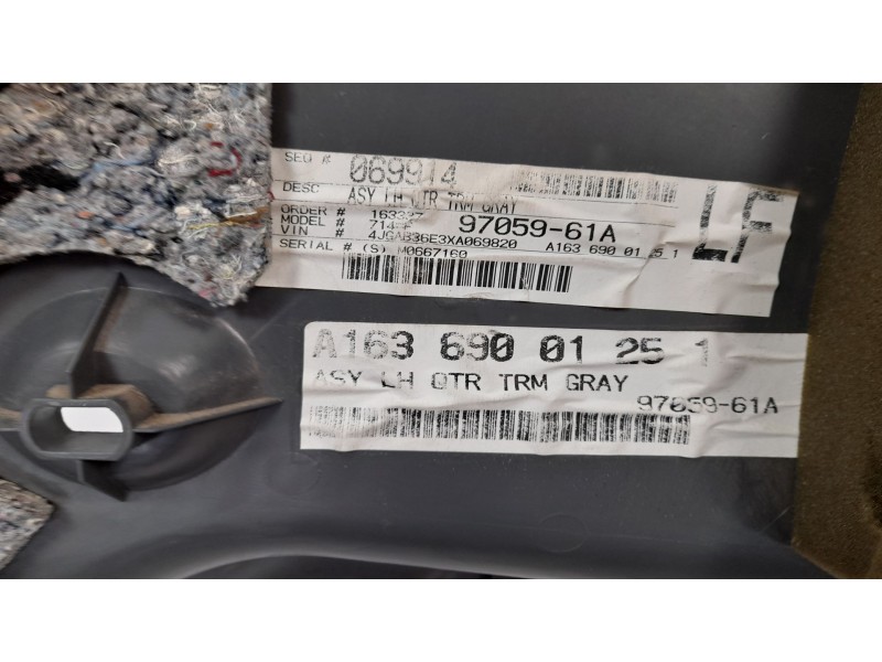 Recambio de varios para mercedes-benz clase m (w163) 230 ml (163.136) referencia OEM IAM A1636900125LH A16369001251 