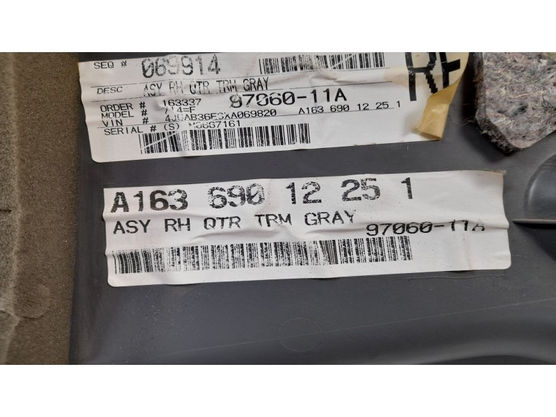 Recambio de varios para mercedes-benz clase m (w163) 230 ml (163.136) referencia OEM IAM A1636901425RH A16369012251 