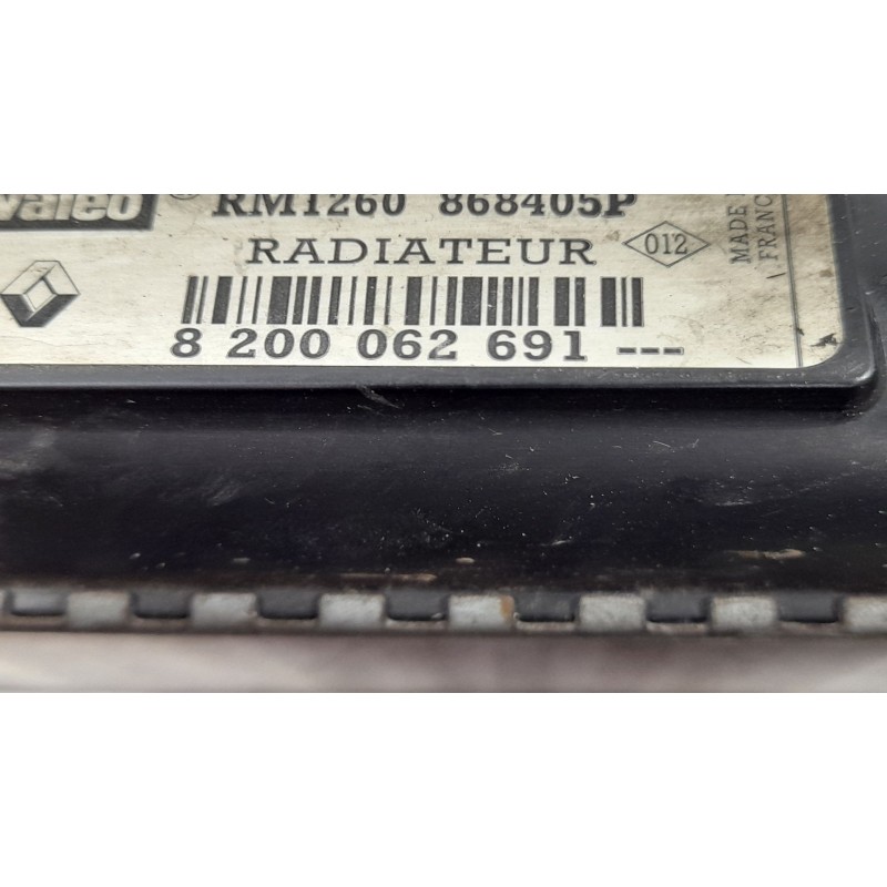 Recambio de radiador agua para renault scenic i (ja..) 1.9 dci (ja05, ja1f) referencia OEM IAM 8200062691  