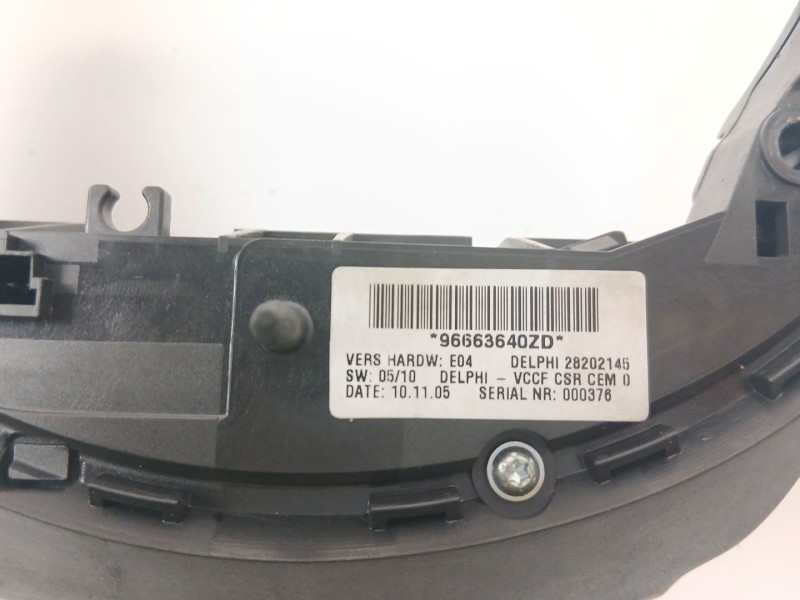 Recambio de mando multifuncion para citroën c5 iii (rd_) 2.0 hdi 140 referencia OEM IAM 96663640ZD  