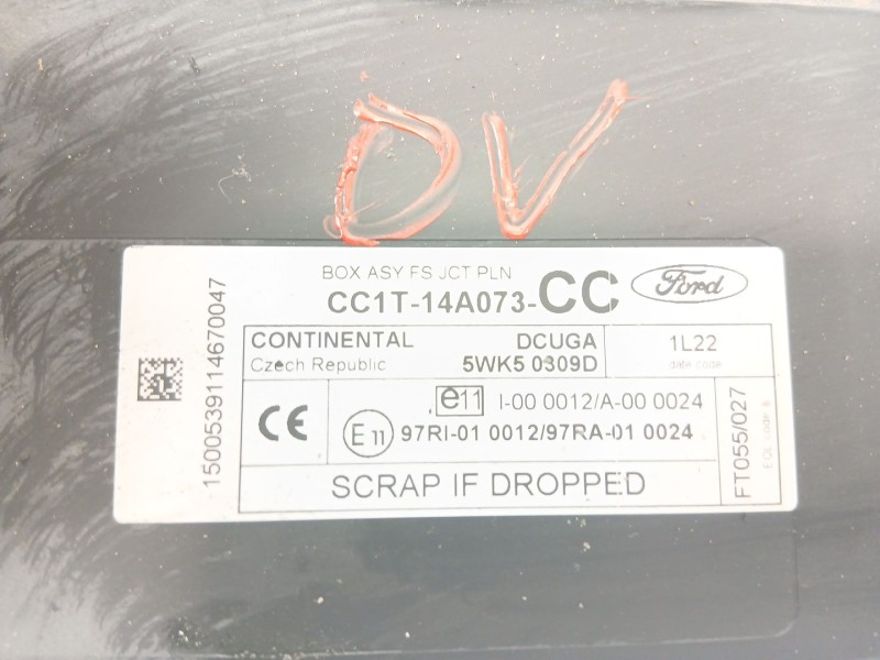Recambio de caja reles / fusibles para ford transit furgoneta (fa_ _) 2.2 tdci referencia OEM IAM 5WK50309D  