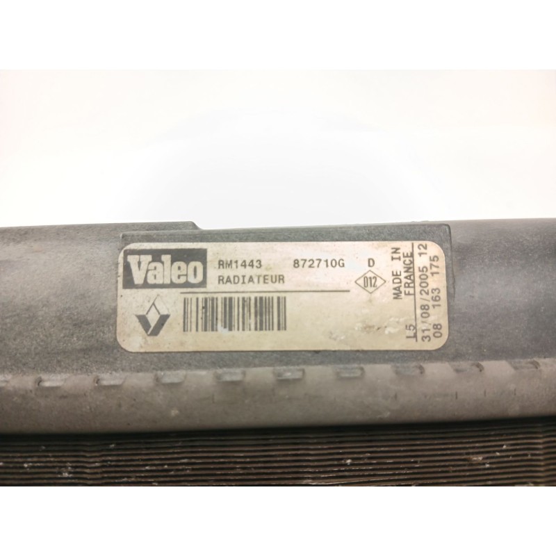 Recambio de radiador agua para renault master ii furgoneta (fd) 2.5 dci 120 referencia OEM IAM 872710G  
