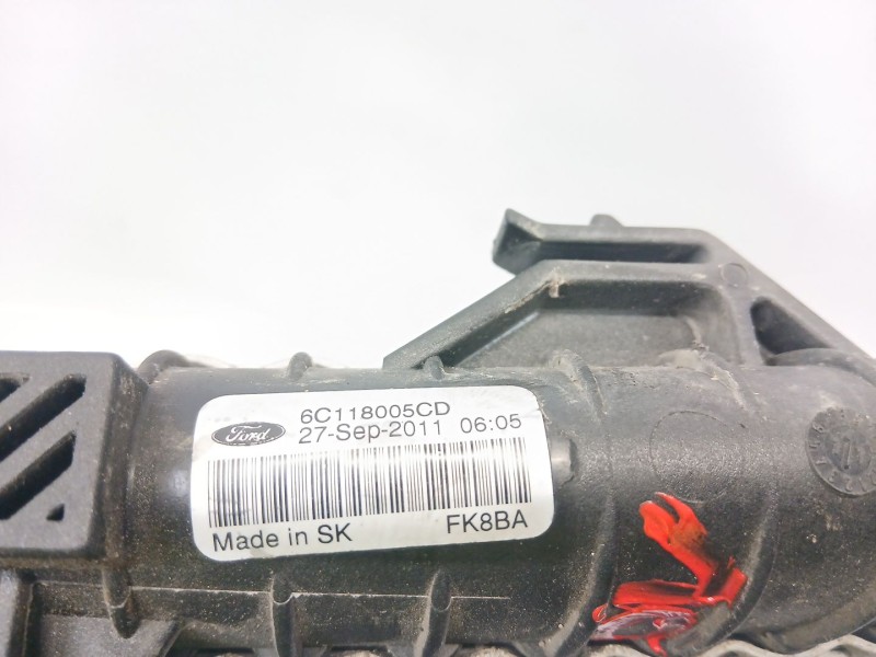 Recambio de radiador agua para ford transit furgoneta (fa_ _) 2.2 tdci referencia OEM IAM 6C118005CD  