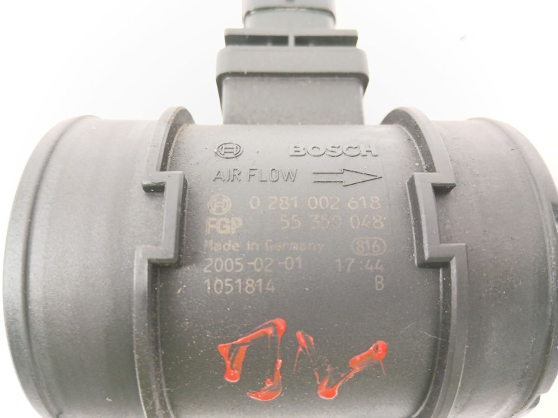 Recambio de caudalimetro para opel vectra c gts (z02) 1.9 cdti (f68) referencia OEM IAM 55350048  
