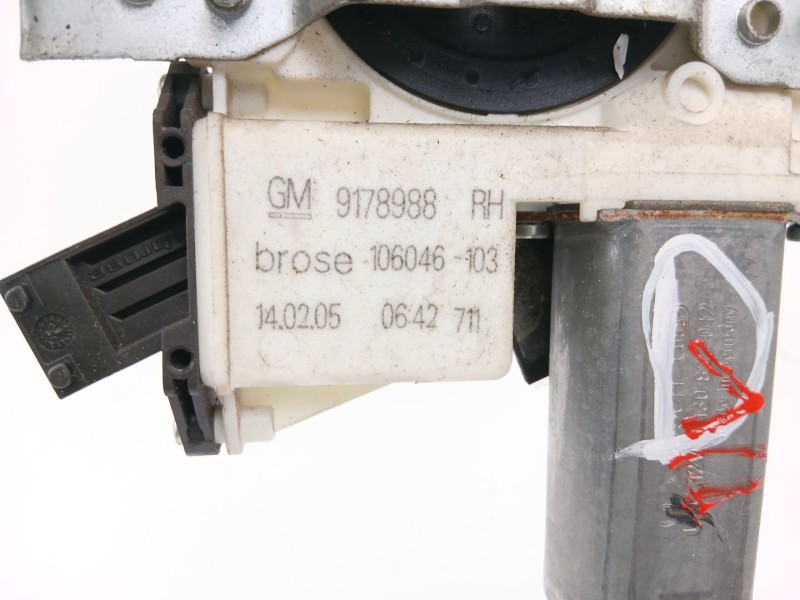 Recambio de elevalunas delantero derecho para opel vectra c gts (z02) 1.9 cdti (f68) referencia OEM IAM 9178988  