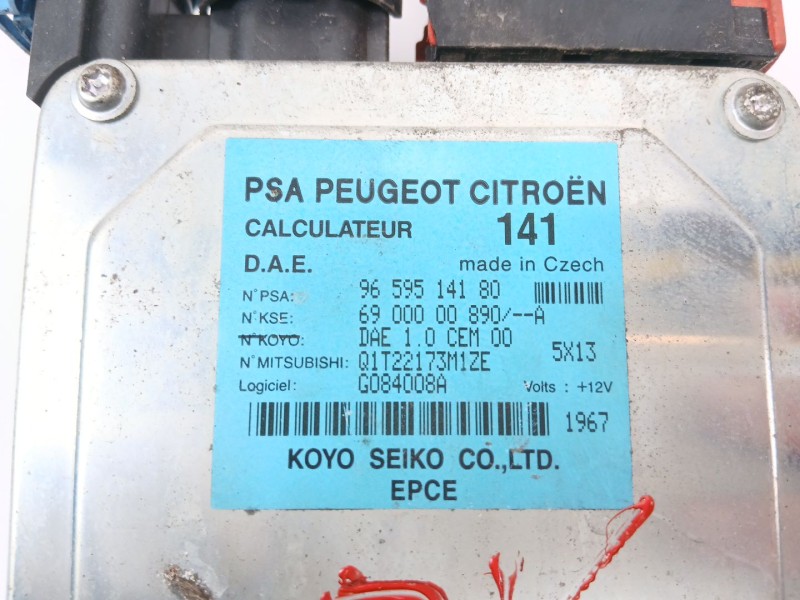 Recambio de centralita direccion asistida para citroën c3 pluriel (hb_) 1.4 hdi referencia OEM IAM 9659514180  