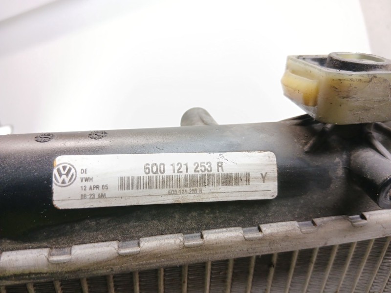 Recambio de radiador agua para skoda fabia i combi (6y5) 1.9 tdi referencia OEM IAM 6Q0121253  