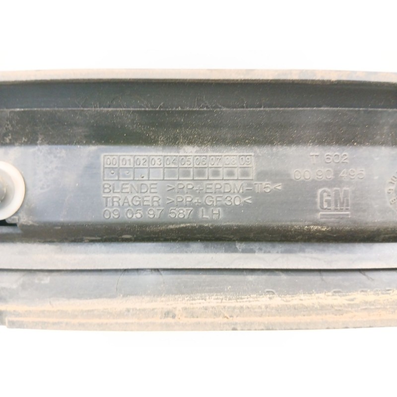 Recambio de moldura para opel zafira a limusina (t98) 2.0 di 16 v (f75) referencia OEM IAM 090597587  