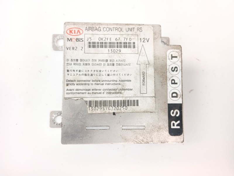 Recambio de centralita airbag para kia carens i monospace (fc, fj) 2.0 crdi referencia OEM IAM OK2FE677F0  