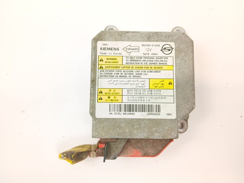 Recambio de centralita airbag para ssangyong rodius i 2.7 xdi referencia OEM IAM 8625021030  