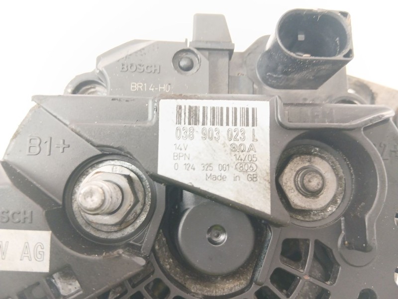 Recambio de alternador para skoda fabia i combi (6y5) 1.9 tdi referencia OEM IAM 038903023L  
