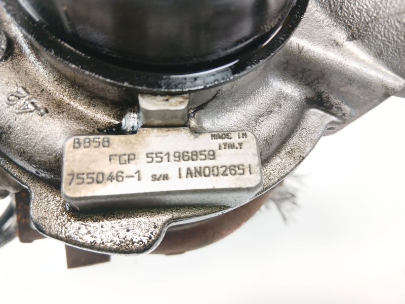 Recambio de turbocompresor para opel vectra c gts (z02) 1.9 cdti (f68) referencia OEM IAM 55196859  