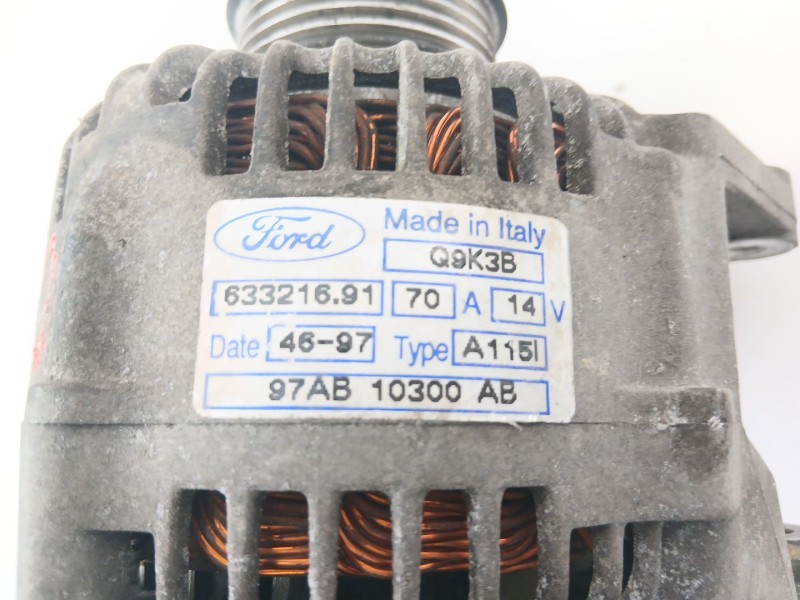 Recambio de alternador para ford fiesta iv (ja_, jb_) 1.8 d referencia OEM IAM Q9K3B  