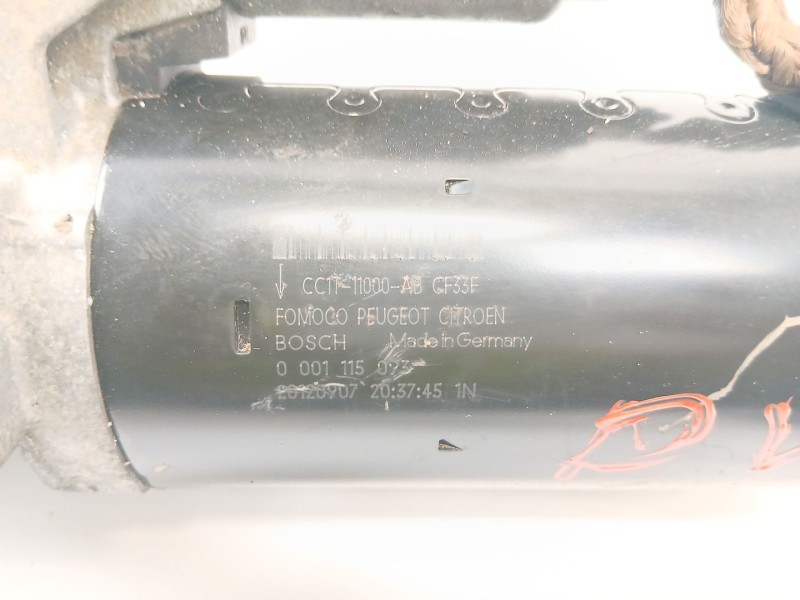 Recambio de motor arranque para peugeot boxer caja/chasis 2.2 hdi 130 referencia OEM IAM 0001115093  