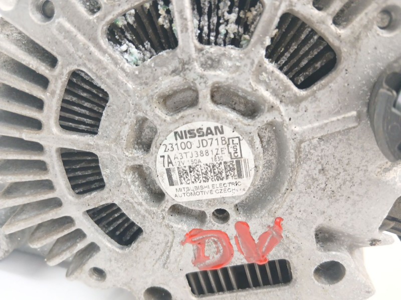 Recambio de alternador para nissan qashqai i van (j10) 1.6 dci referencia OEM IAM 23100JD71B  