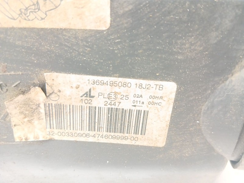 Recambio de faro derecho para peugeot boxer caja/chasis 2.2 hdi 130 referencia OEM IAM 1369495080  