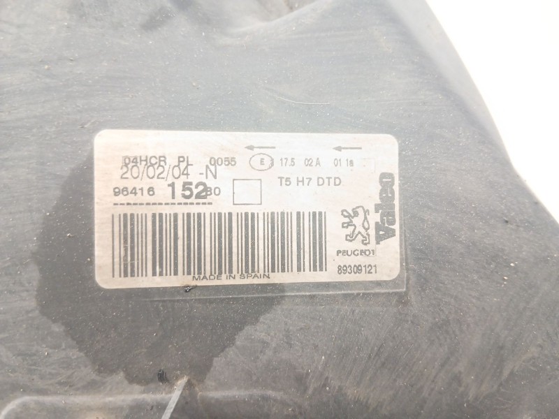 Recambio de faro derecho para peugeot 307 break (3e) 2.0 hdi 110 referencia OEM IAM 9641615280  