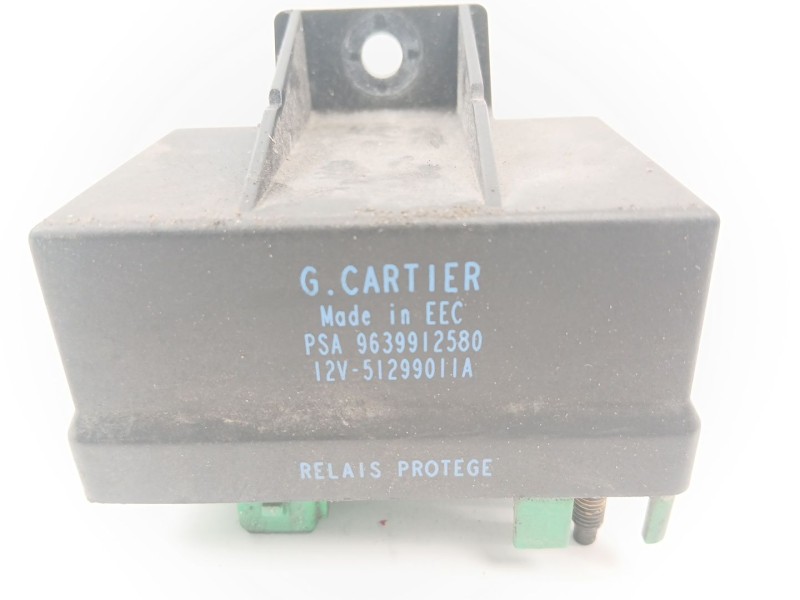 Recambio de caja precalentamiento para peugeot 307 break (3e) 2.0 hdi 110 referencia OEM IAM 9639912580  