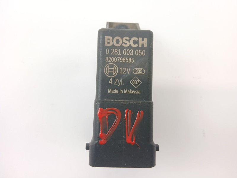 Recambio de rele calentadores para nissan qashqai i van (j10) 1.6 dci referencia OEM IAM 0281003050  