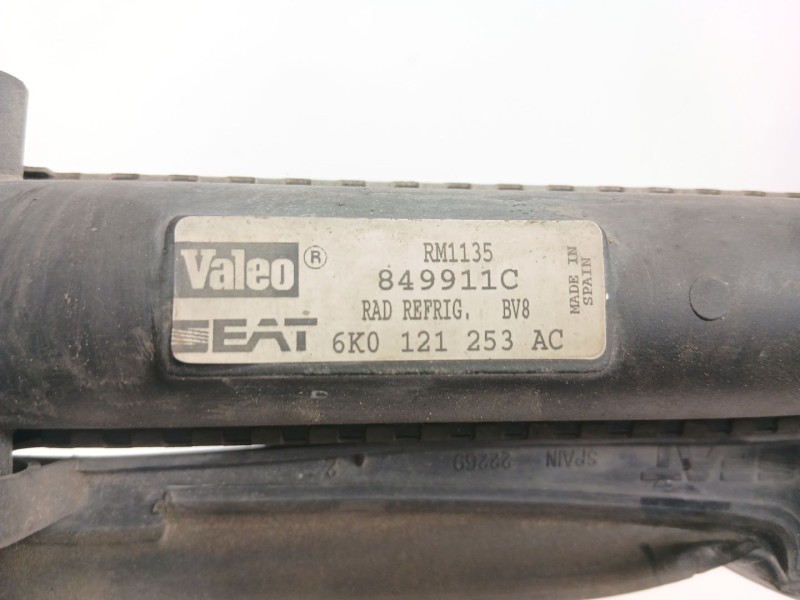Recambio de radiador agua para seat ibiza ii (6k1) 1.9 tdi referencia OEM IAM 849911C  