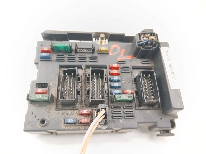 Recambio de caja reles / fusibles para peugeot 406 (8b) 2.0 hdi 110 referencia OEM IAM 9646405280  