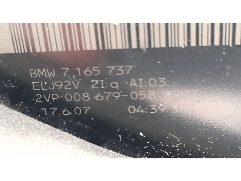 Recambio de piloto trasero izquierdo para bmw serie 5 berlina (e60) 535 d referencia OEM IAM 7165737 63217165737 