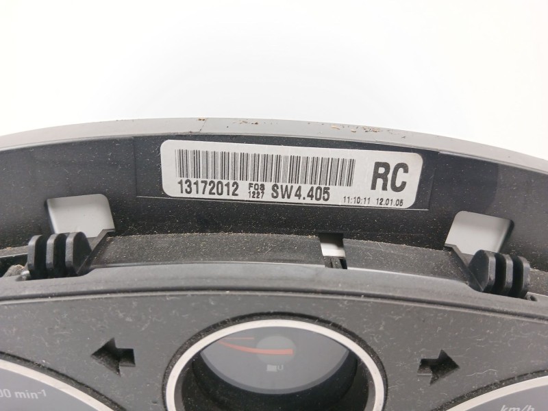 Recambio de cuadro instrumentos para opel astra h (a04) 1.9 cdti (l48) referencia OEM IAM 13172012  