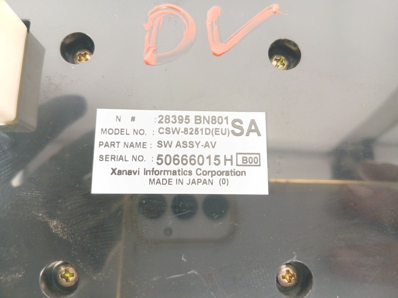 Recambio de mando calefaccion / aire acondicionado para nissan almera ii (n16) 2.2 dci referencia OEM IAM 28395BN801  