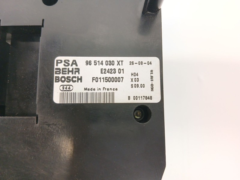 Recambio de mando climatizador para citroën xsara picasso (n68) 2.0 hdi referencia OEM IAM 96514030  