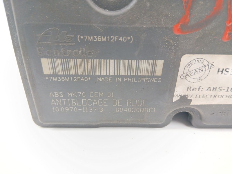 Recambio de abs para peugeot 206 hatchback (2a/c) 1.4 hdi eco 70 referencia OEM IAM 00403088C1  
