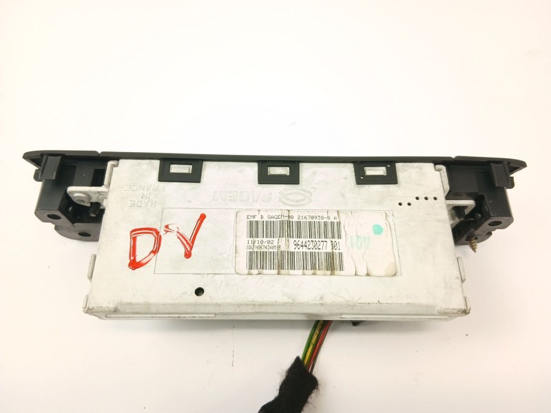 Recambio de pantalla multifuncion para peugeot 406 (8b) 2.0 hdi 110 referencia OEM IAM 9644230277  