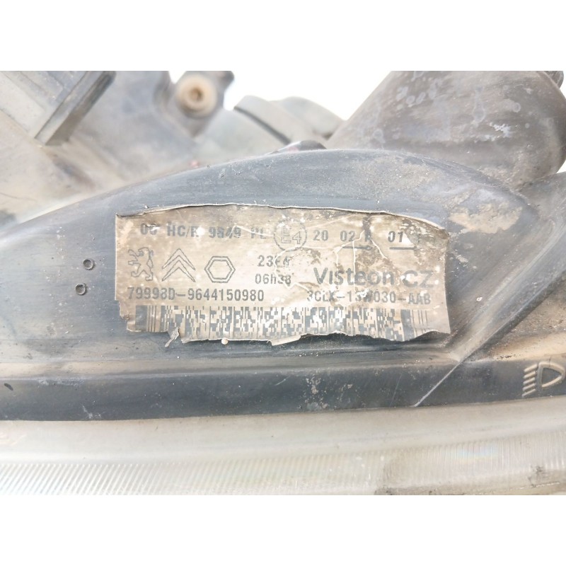 Recambio de faro izquierdo para peugeot partner furgoneta/monovolumen (5_, g_) 2.0 hdi 4x4 referencia OEM IAM 9644150980  