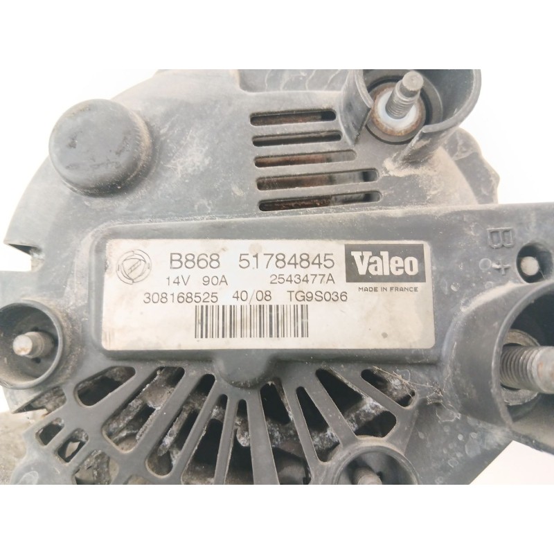Recambio de alternador para fiat punto evo (199_) 1.3 d multijet (199axc1a, 199bxc1a, 199axt1a, 199bxt1a) referencia OEM IAM 517