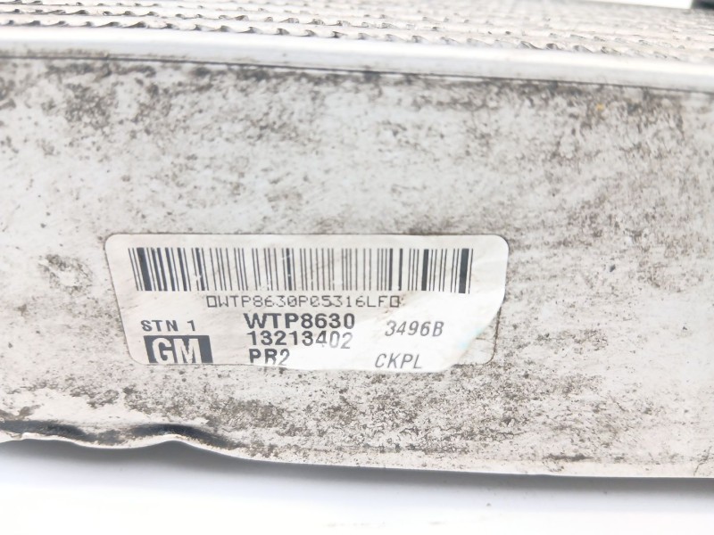 Recambio de intercooler para opel astra h station wagon (a04) 1.9 cdti (l35) referencia OEM IAM 13213402  