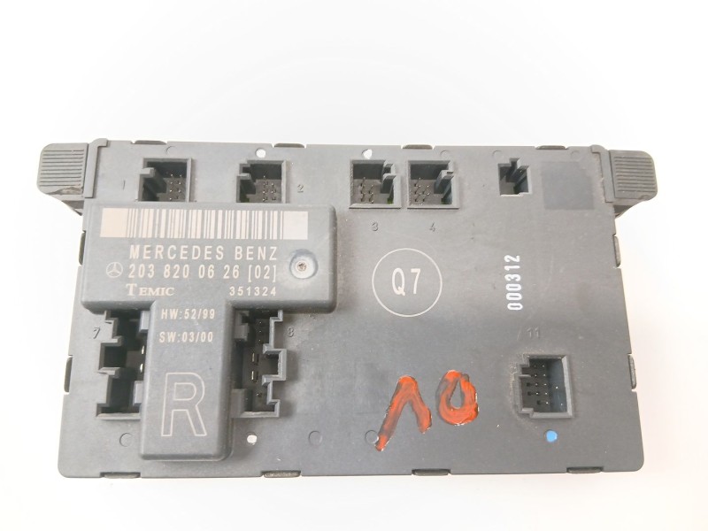 Recambio de centralita cierre para mercedes-benz clase c (w203) c 220 cdi (203.006) referencia OEM IAM 2038200626  