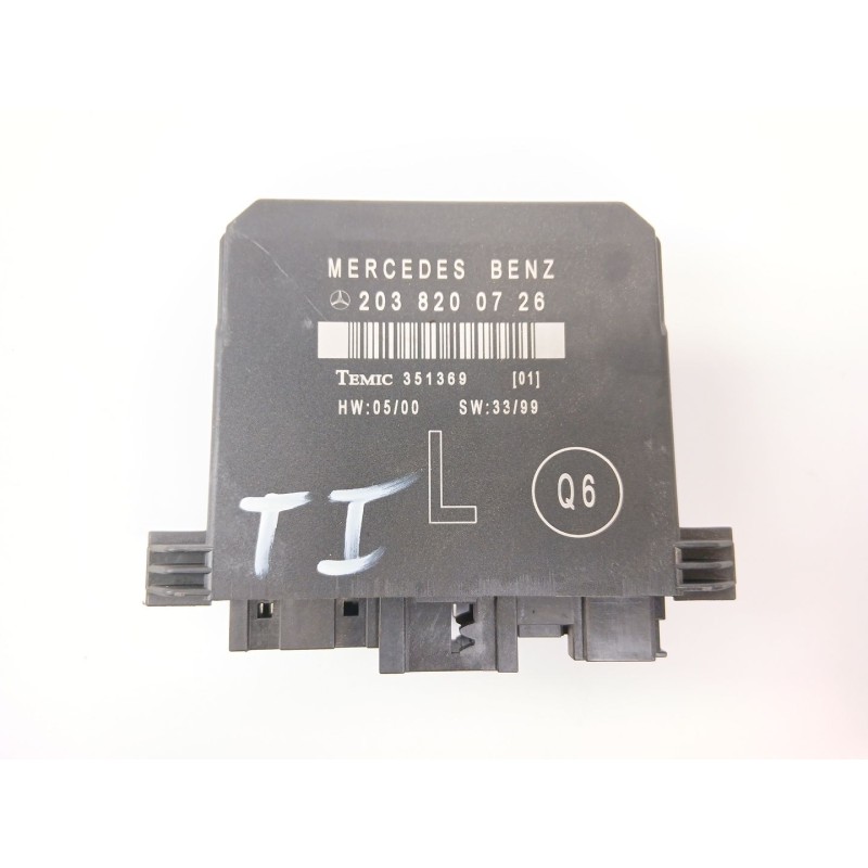 Recambio de centralita cierre para mercedes-benz clase c (w203) c 220 cdi (203.006) referencia OEM IAM 2038200726  