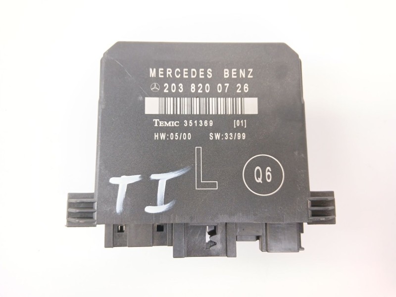 Recambio de centralita cierre para mercedes-benz clase c (w203) c 220 cdi (203.006) referencia OEM IAM 2038200726  
