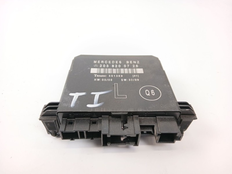 Recambio de centralita cierre para mercedes-benz clase c (w203) c 220 cdi (203.006) referencia OEM IAM 2038200726  