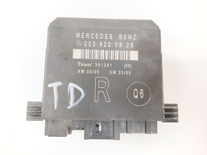 Recambio de centralita cierre para mercedes-benz clase c (w203) c 220 cdi (203.006) referencia OEM IAM 2038200826  