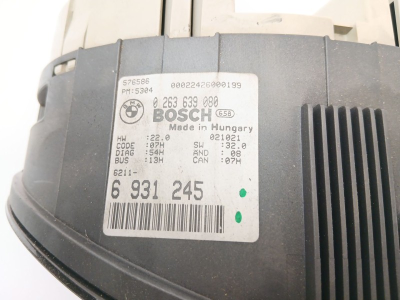 Recambio de cuadro instrumentos para bmw 3 compact (e46) 320 td referencia OEM IAM 6931245  