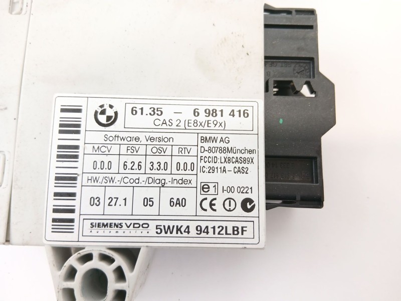 Recambio de modulo electronico para bmw 3 (e90) 320 d referencia OEM IAM 6981416  