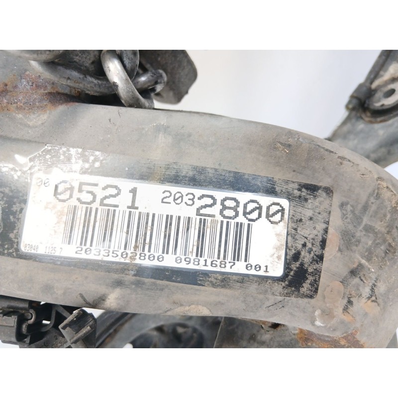 Recambio de puente trasero para mercedes-benz clase c (w203) c 220 cdi (203.006) referencia OEM IAM 2033502800  