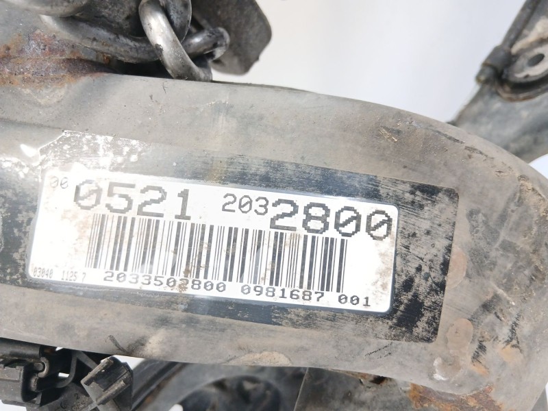 Recambio de puente trasero para mercedes-benz clase c (w203) c 220 cdi (203.006) referencia OEM IAM 2033502800  