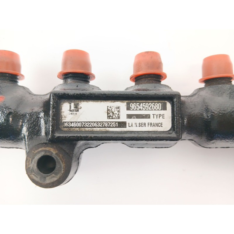 Recambio de rampa inyectora para citroën c4 picasso 1.6 16v hdi fap referencia OEM IAM 9654592680  