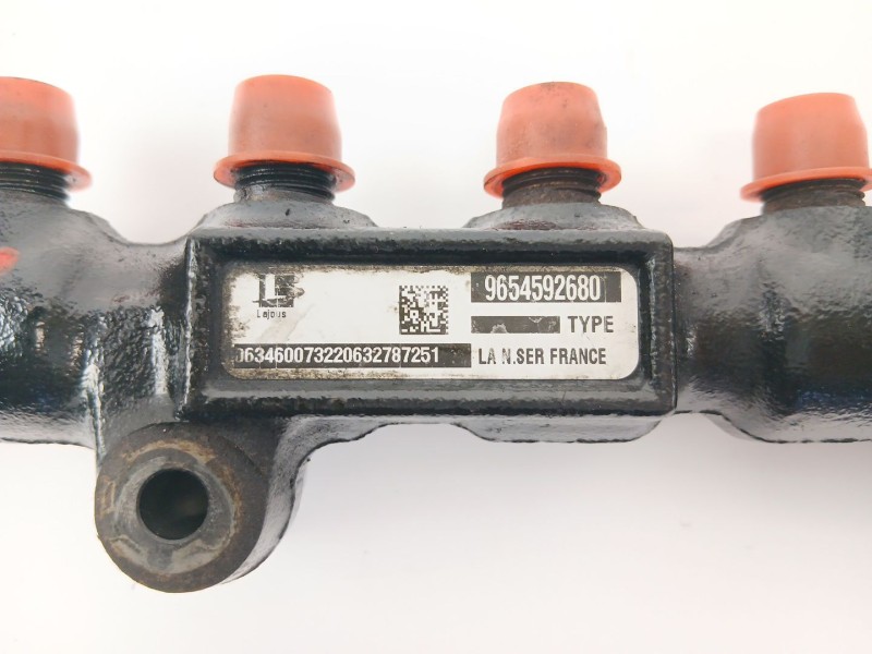 Recambio de rampa inyectora para citroën c4 picasso 1.6 16v hdi fap referencia OEM IAM 9654592680  