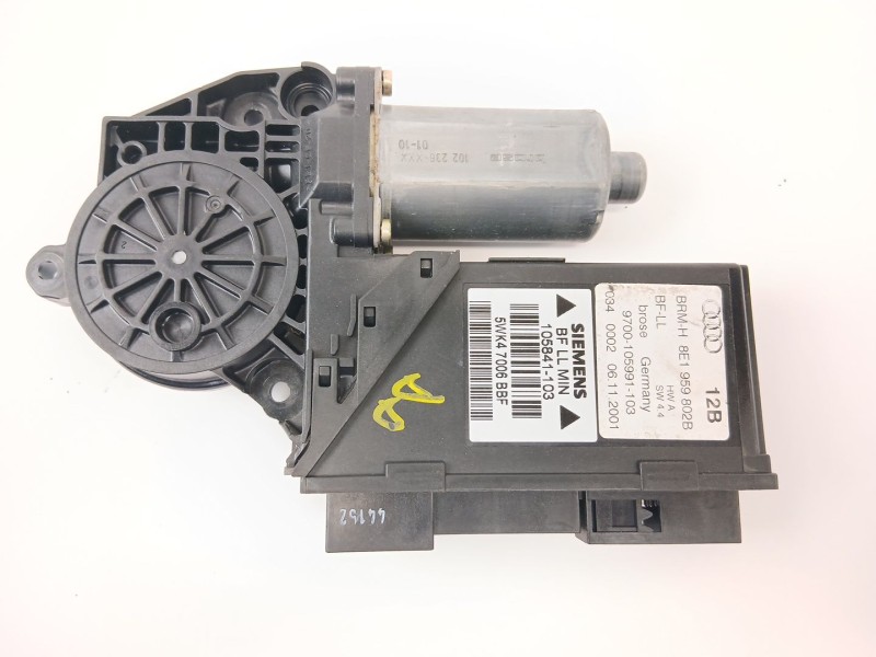 Recambio de motor elevalunas delantero derecho para audi a4 b6 (8e2) 2.5 tdi referencia OEM IAM 8E19598028  